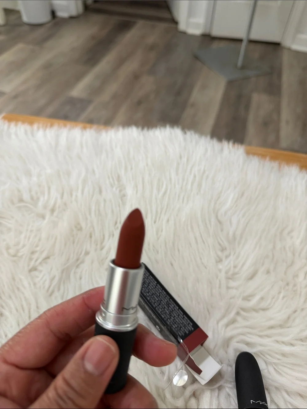 MAC Cosmetics Powder Kiss Lipstick - Deep .925 Marrakesh-Mere
